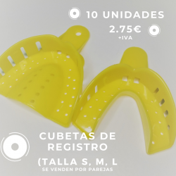 Cubetas registro